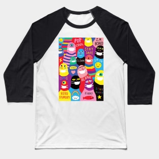 Social Distancing Baseball T-Shirt